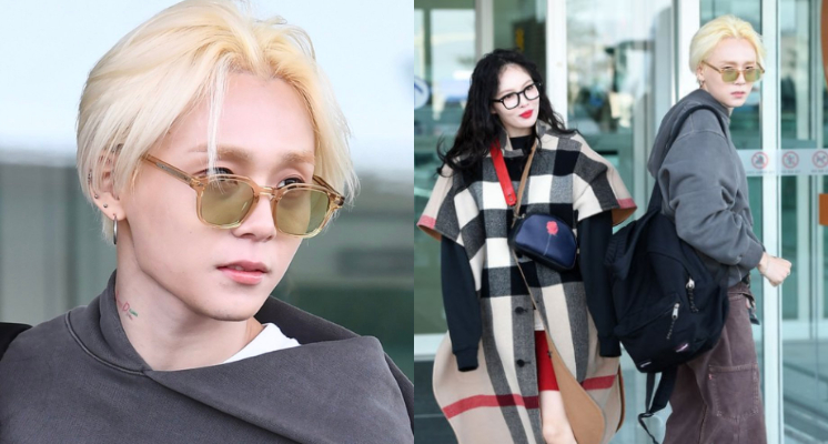 E'dawn「褲子前門大開」赴機場！下半身「吸睛圖樣」網傻眼！