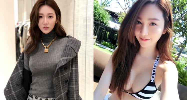 福利放送!「曾莞婷」火辣「連身開衩泳裝」 展露「臀腿黃金比例」性感爆棚!