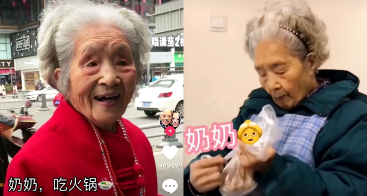 大陸最高齡網紅！「98歲奶奶」爆紅　「肥宅日常影片」狂吸百萬粉！