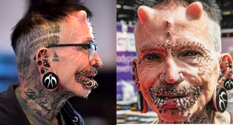 擁一對「惡魔角」！「世界穿孔紀錄保持人」曝被杜拜拒絕入境：我看起來像會黑魔法！