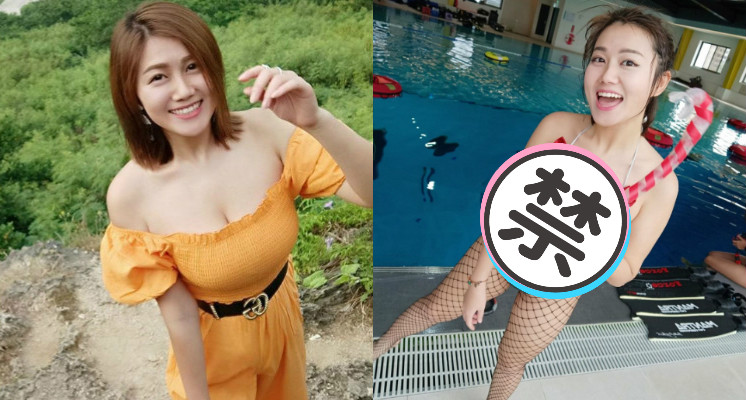 聖誕限定福利！超兇網紅「18+戰服入泳池」　網噴血：胸前自帶兩個浮球！