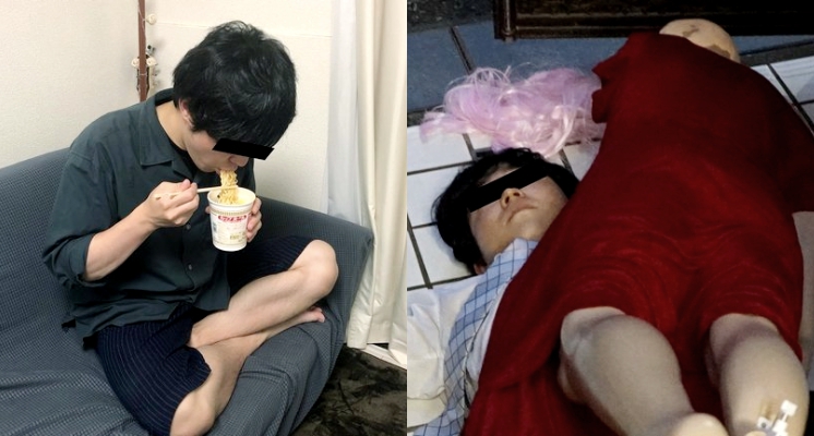 自己的女友「自己做」！因為太寂寞…神人自製「狂吻魔人」：一回家「就被撲倒在地」！