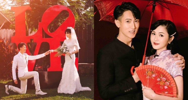 結婚16年才等到！吳尊一家4口跳泳池拍「DIY婚紗」　網傻眼：這要專業攝影怎混？