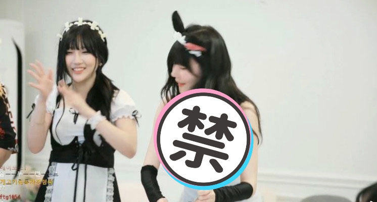 打蛋太激烈！韓正妹直播主「春光全洩」  網：真的不會被BAN?