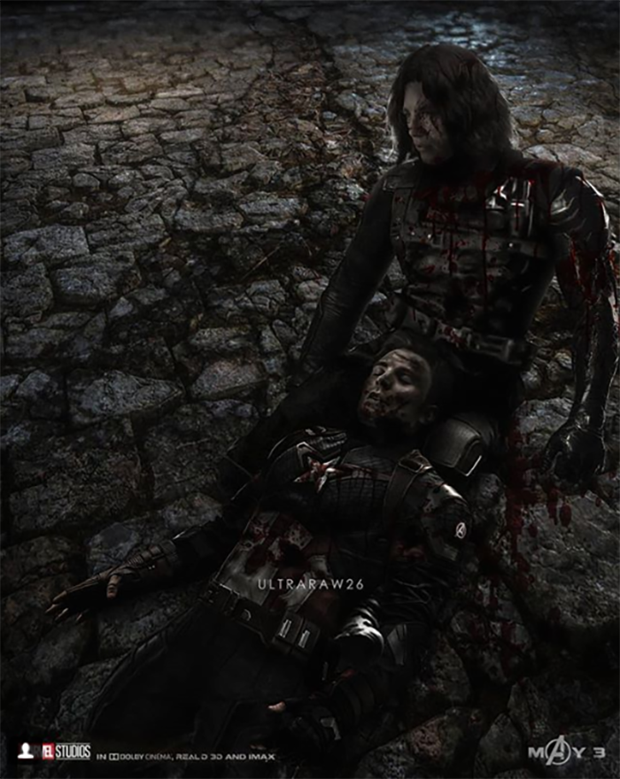 「鋼鐵人」斬首「薩諾斯」！？《復仇者聯盟》超狂粉絲創作圖太強大！