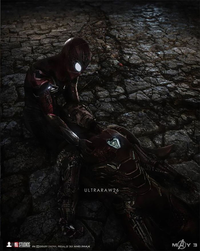 「鋼鐵人」斬首「薩諾斯」！？《復仇者聯盟》超狂粉絲創作圖太強大！