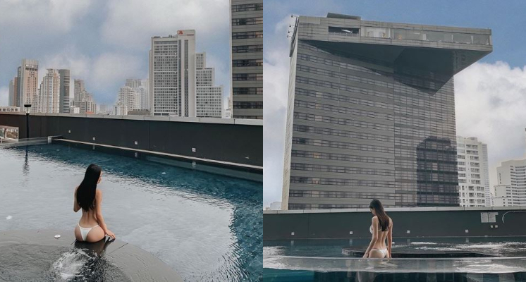 24歲「平胸妹」隆乳成功100萬人狂追！比基尼秀「巴掌大巨杯」　爆紅賺進260萬跑車！