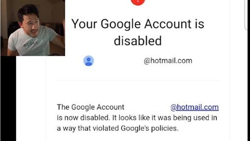 在youtube留言 表情符號 就被ban 網 救不回帳號 狂哭 工作