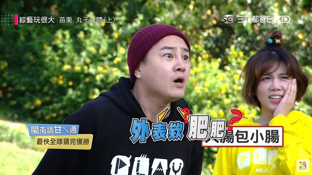 影／「茶式台語」聽攏嘸！綠茶《玩很大》秀破台語只有「她」聽得懂　網流淚：笑到黑菇！