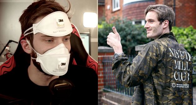 PewDiePie重砲回歸!頭戴口罩開嗆「武漢肺炎」口罩被搶空:無關種族歧視