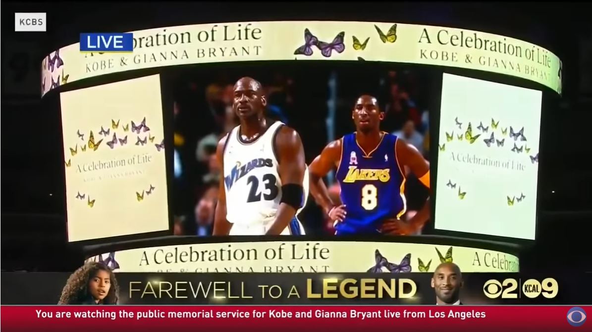 他就像煩人的小老弟！喬丹「柯比告別式」狂噴淚：又要變梗圖了