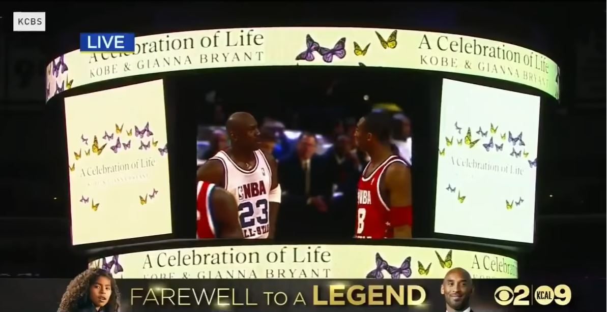 他就像煩人的小老弟！喬丹「柯比告別式」狂噴淚：又要變梗圖了