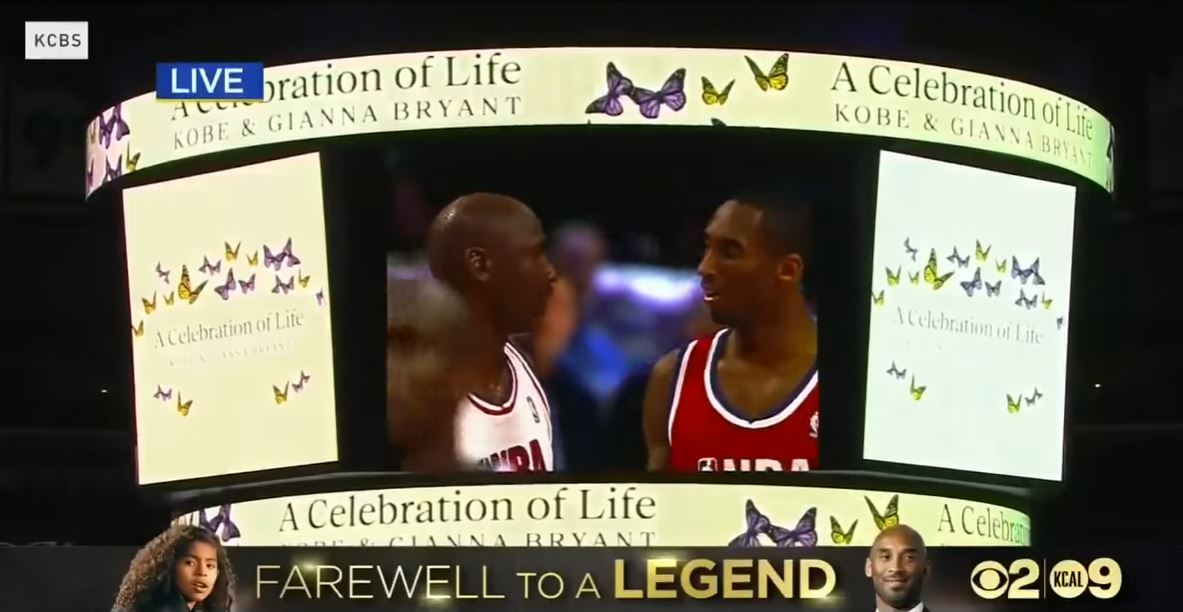 他就像煩人的小老弟！喬丹「柯比告別式」狂噴淚：又要變梗圖了