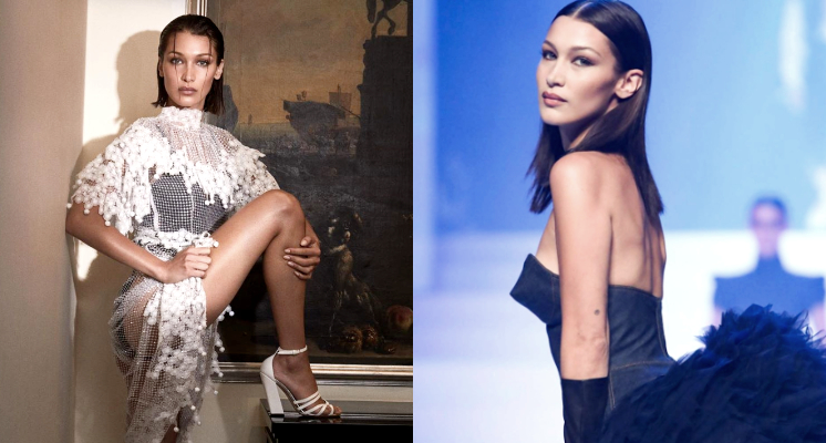 伸展台上「噴出暈暈」！超模長髮0遮掩「不穿內內」 網全看傻：太前衛