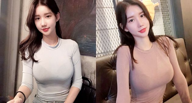 「暗黑版潤娥」工作照曝光！單穿小背心上下狂跳：車頭燈比臉大