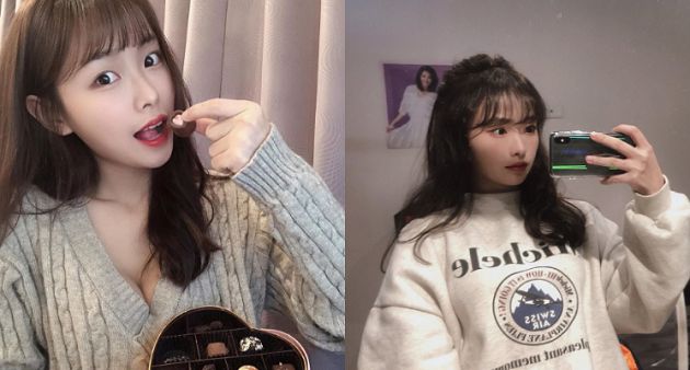 實況兇妹「衣領超低」！愛犬猛一拉風光乍現  網：這狗很專業