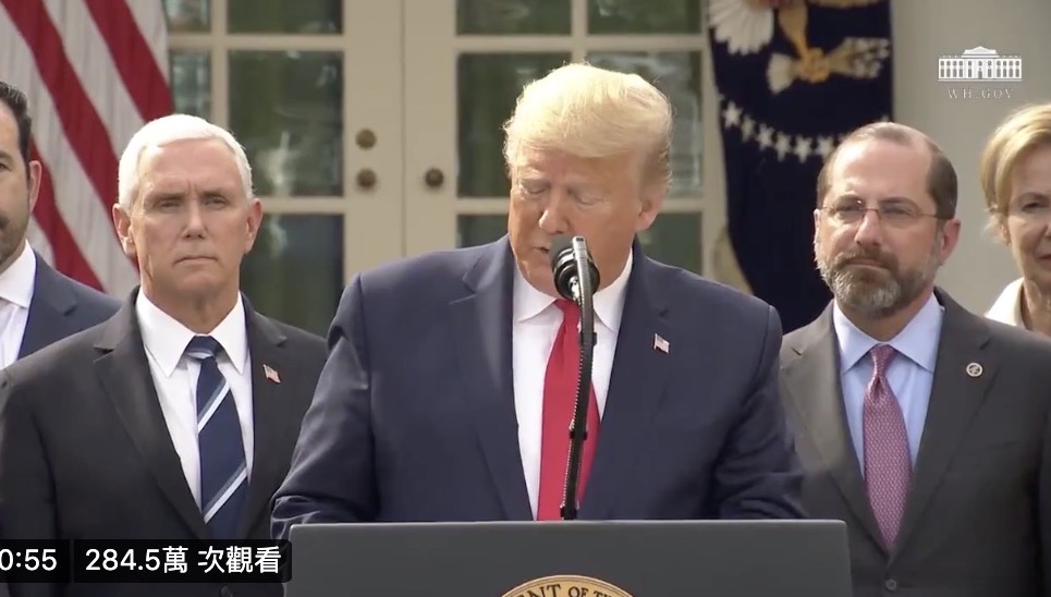 新冠肺炎美國也淪陷！黃安「不滿槓上川普」：等雷神救全世界呢