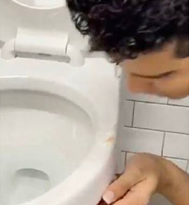 網紅「大舔公廁馬桶」瞎響應武漢肺炎挑戰:隔天直接確診