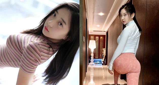 耳機線繞兩圈再打結！「ㄦ字腰」網紅雙球炸開  甜喊：晚安～