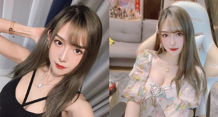 是真的大!實況兇妹緊身衣「辣曬S曲線」 一低頭網全驚:內內都沒穿?