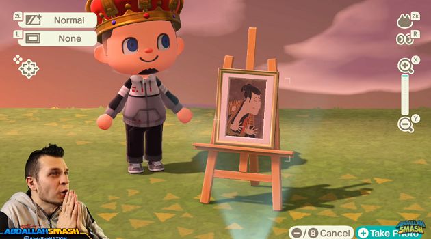 毛骨悚然!《動物森友會》畫作暗藏「恐怖玄機」 網驚:他在偷笑!