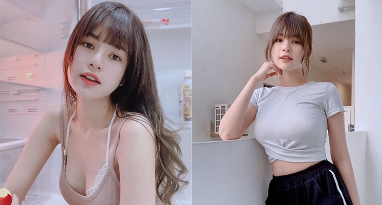 解放隱乳！超兇網紅「巨球和臉一樣大」　網：教練我想打球！