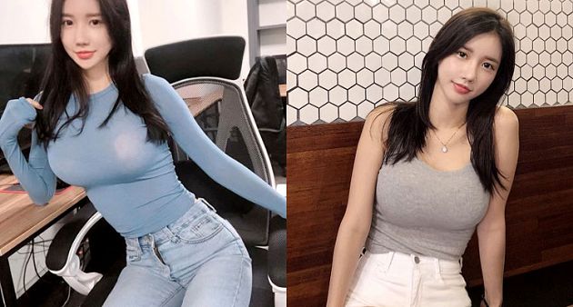 「暗黑版潤娥」胸前完全不遮!細肩帶「包不住UU」 網:全看光了