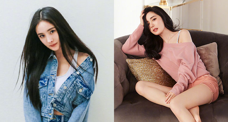 罕曬「激短新髮型」!楊冪「胸前解扣」深溝現形 網驚喊:太性感!