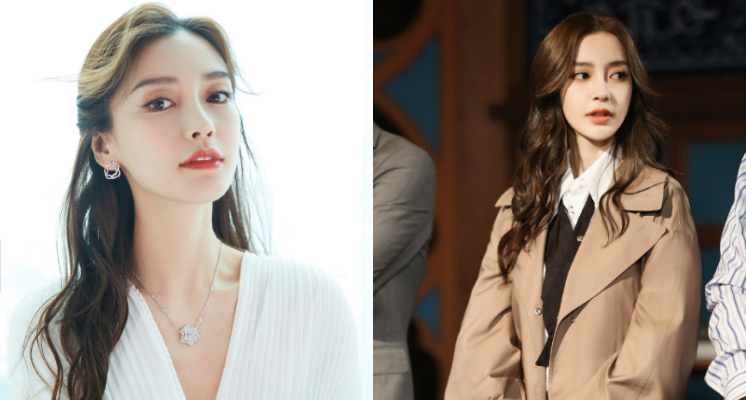 仙氣炸裂!Angelababy辣曬「M字弧線」 網暴動:太美!