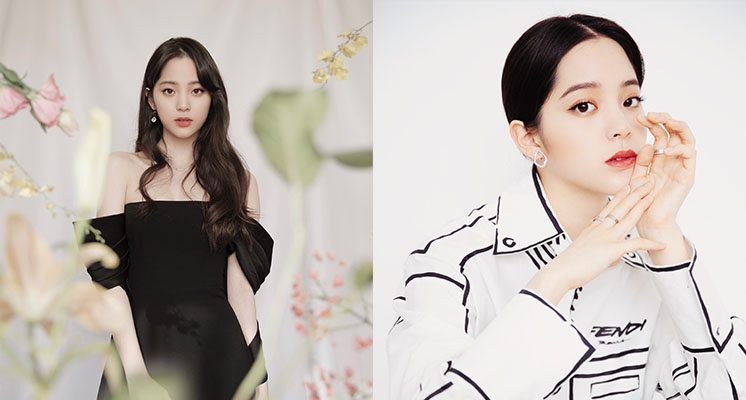 擠出渾圓北半球!歐陽娜娜「肩帶滑落」差點走光 網驚:真的長大了!