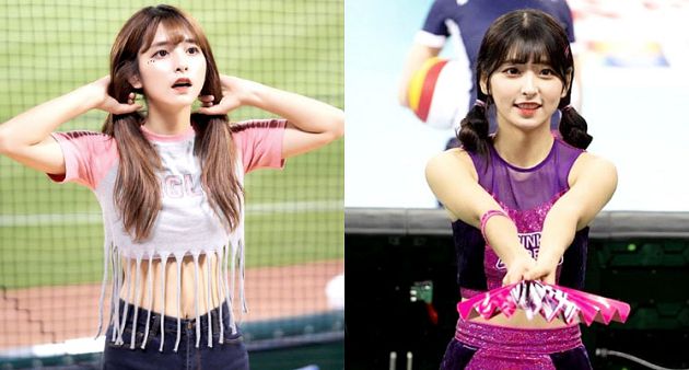 韓「小IU」加入台啦啦隊！ 「IG曝光」樂天桃猿曝：觀察她一年了！