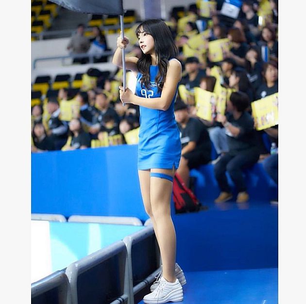 韓「小IU」加入台啦啦隊！ 「IG曝光」樂天桃猿曝：觀察她一年了！