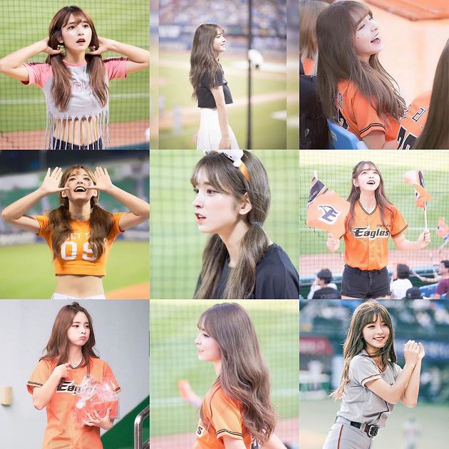 韓「小IU」加入台啦啦隊！ 「IG曝光」樂天桃猿曝：觀察她一年了！