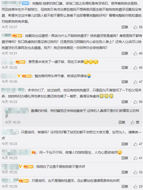 沒常識？鄭爽詢問「想把愛犬牙齒磨一磨」　網氣炸：狗做錯什麼？