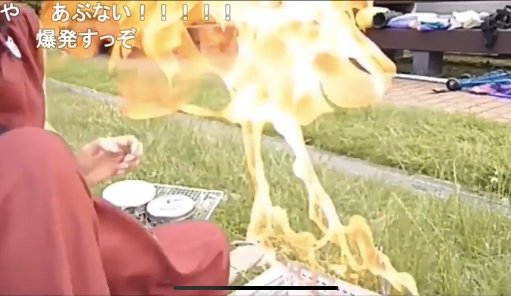 日本正妹吃播慘遇「瓦斯罐大爆炸」竟逃離現場 網傻眼「有沒有常識?」