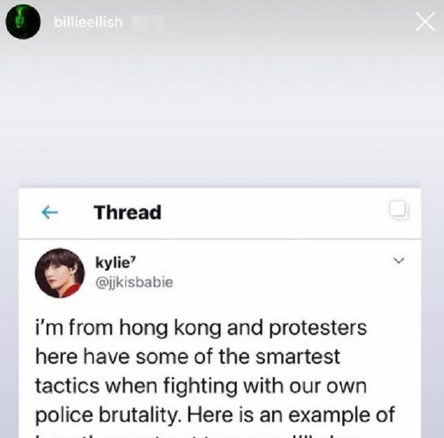 踩中國網友底線!怪奇比莉為「黑人踩頸」發聲被警告:急下架限動