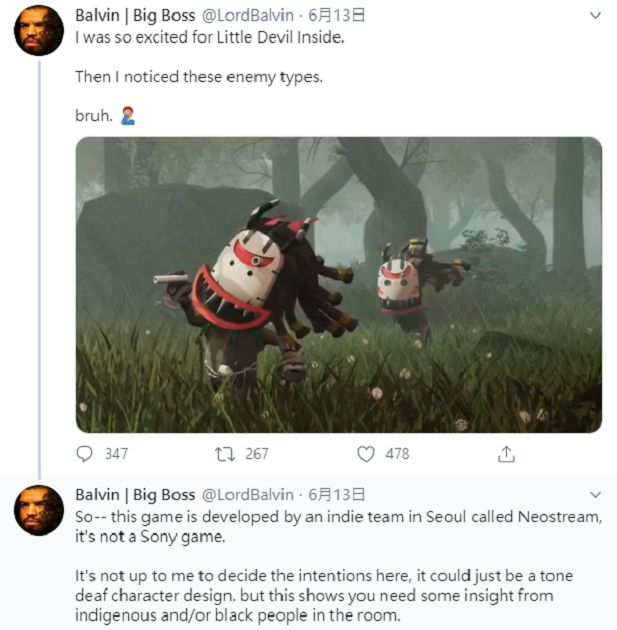 爆歧視？PS5獨立遊戲「角色形象」惹議　官方道歉：會改膚色