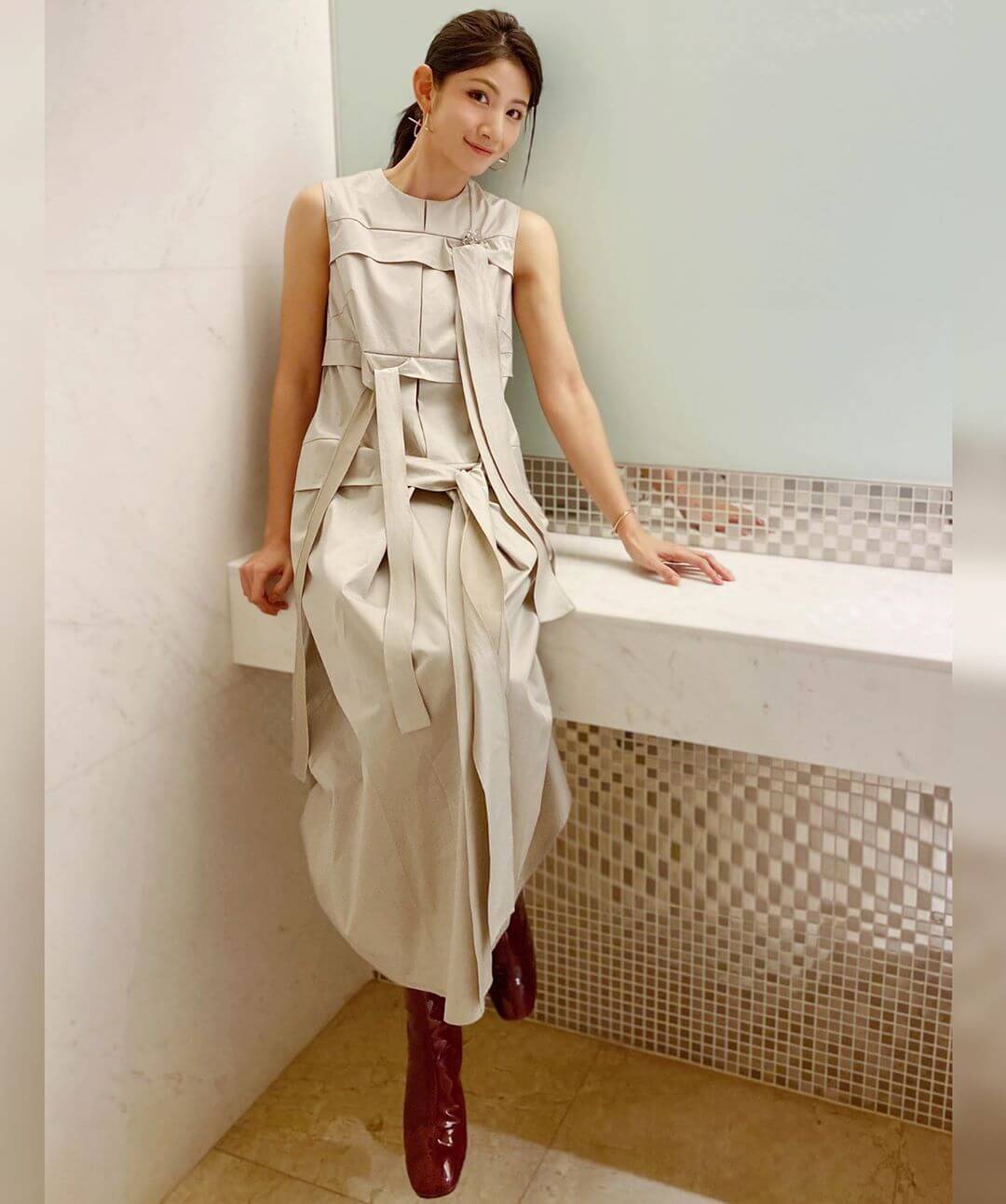 零遮掩出席帥兒子畢典!李千那PO合照炫「最萌身高差」 網看傻:說是女友我也信!