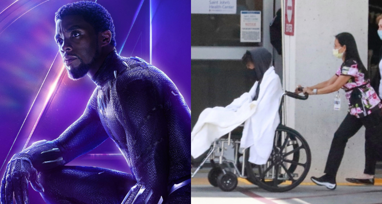 漫威超級英雄「黑豹」近日出現在直播中，被粉絲認為他是否因生病「暴瘦」小了一號，雙頰凹陷且面容憔悴。外媒昨日（20日）更直擊他坐在輪椅上被推入急診室，外界對此有許多猜測。