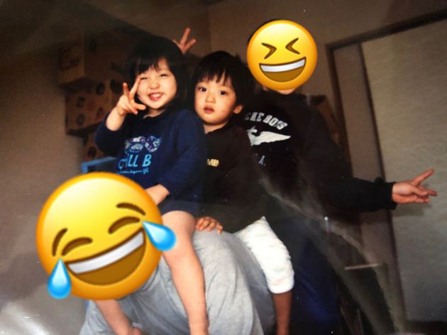 橋本環奈童年照曝光！把爸爸當馬騎　「萌樣曝光」網直呼：岳父