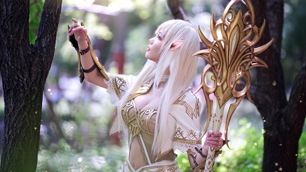 H級清純直播主太兇!「精靈扮相」曝光 網嗨:福利太滿