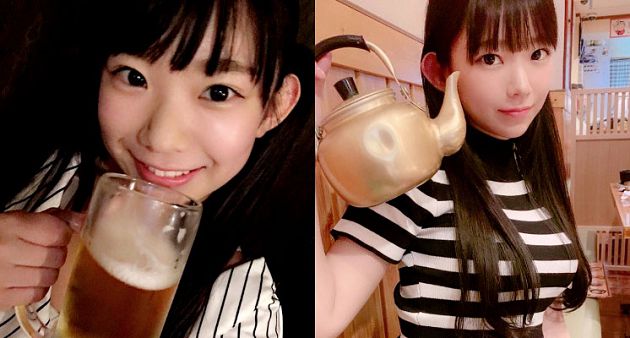 幾乎不穿！合法蘿莉身材太兇「A4遮不住」：F級巨球辦公室露出