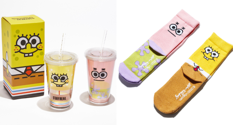 STAYREAL X 海綿寶寶強勢回歸!夏日必備「吸管杯、老帽」時尚登場