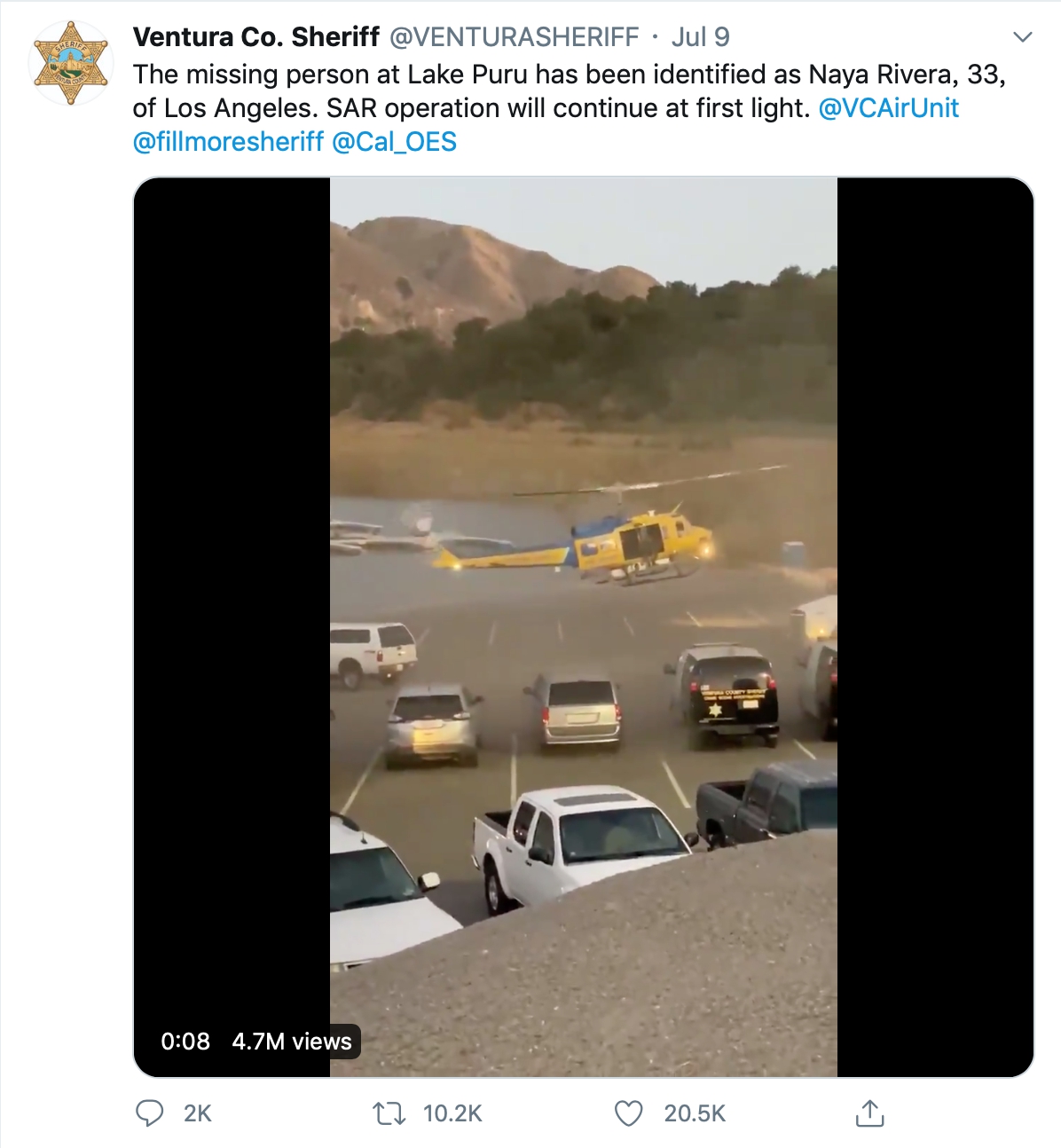 游泳失蹤4天!《歡樂合唱團》女星疑溺斃 警方朝「推測死亡」偵辦