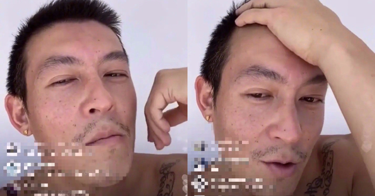 陳冠希大走鐘！素顏直播模樣嚇壞粉絲　網譏：哪位大叔？