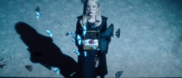 這誰？GFRIEND一甩清純甜美風「暗黑風格」亮相：紫色嘴唇造型曝光