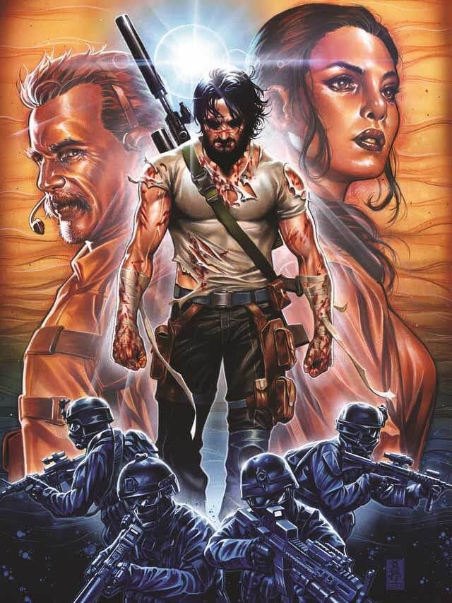 帥進二次元！基努李維「跨界漫畫」　主角完全撞臉