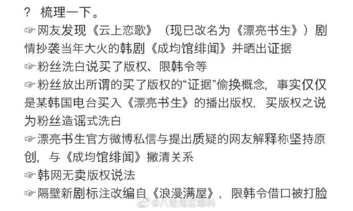 陸劇爆抄襲《成均館緋聞》？「99%複製貼上」：網掀兩派論戰