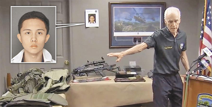 赴美8月「自組9釐米手槍」持彈1600發 孫安佐遭判終身不得返美