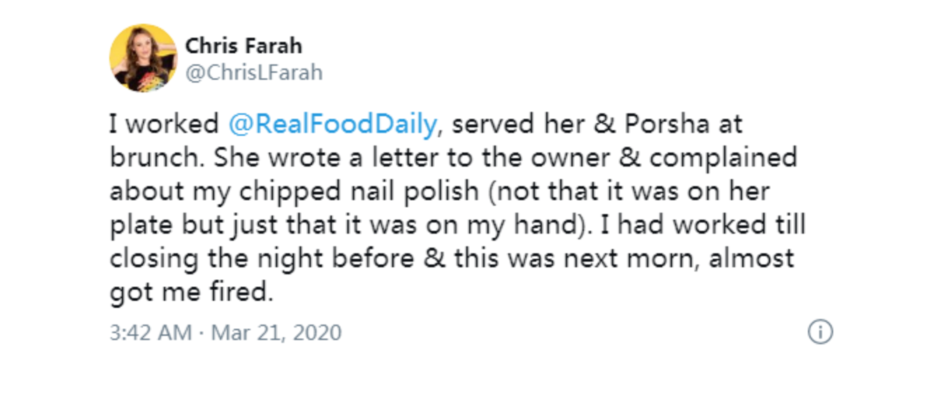 艾倫荒唐行徑爆不停 曾因「指甲油掉色」狠投訴 服務生:你害我失去工作!